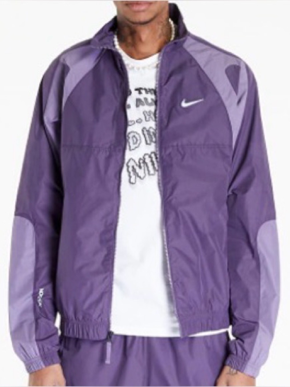 Nike x NOCTA Cobalt Track Jacket - Dark Raisin - size Large